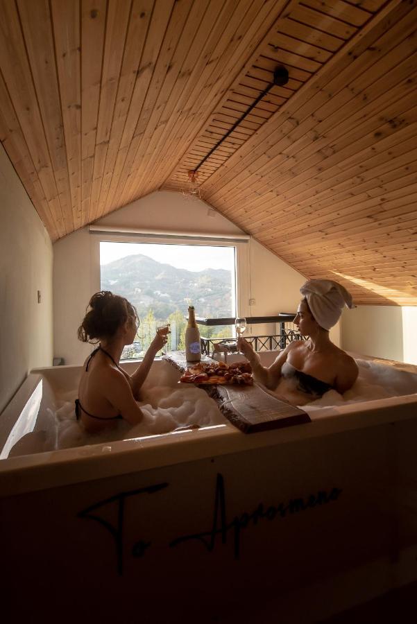 Apartament Aprosmeno Jacuzzi House 2 Agros Zewnętrze zdjęcie
